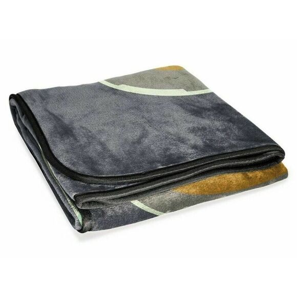 Disney Star Wars Baby Yoda Plush Throw 46" x 60" Mandalorian Precious Cargo NWT - Picture 4 of 10